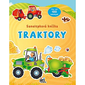 Samolepková knížka - traktory