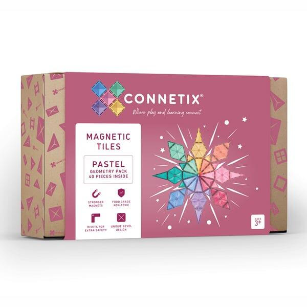 connetix tiles connetix tiles geometry pastel 40 ks 1