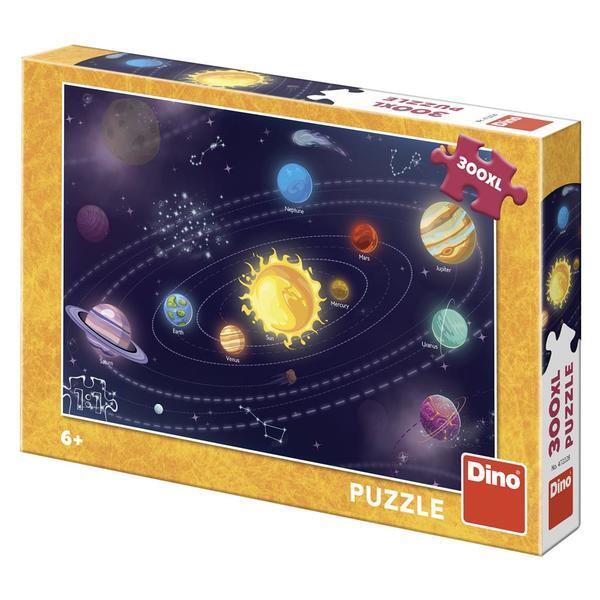dino puzzle dětská sluneční soustava 300xl 1