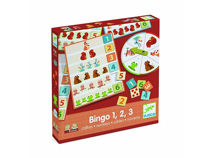 djeco edukativní hra eduludo bingo 1 2 3 1