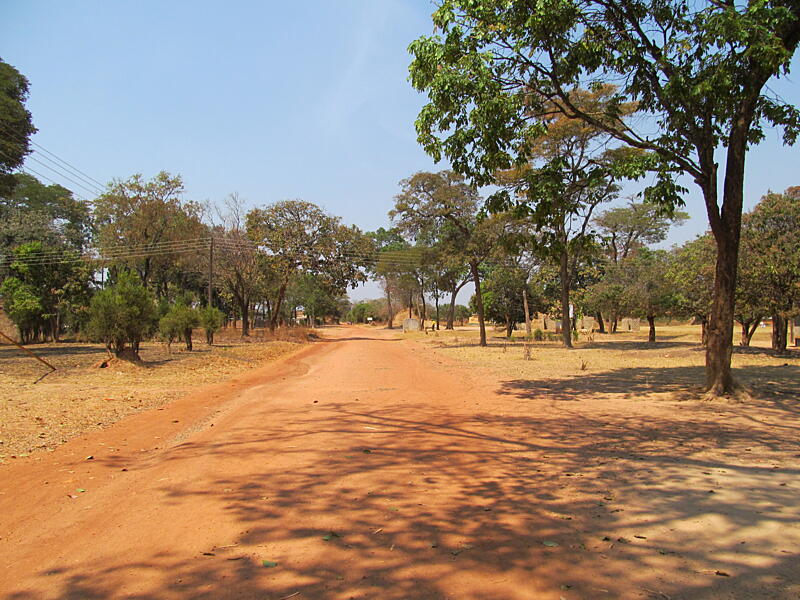 život v Zambii - cesta k uprchlickému táboru