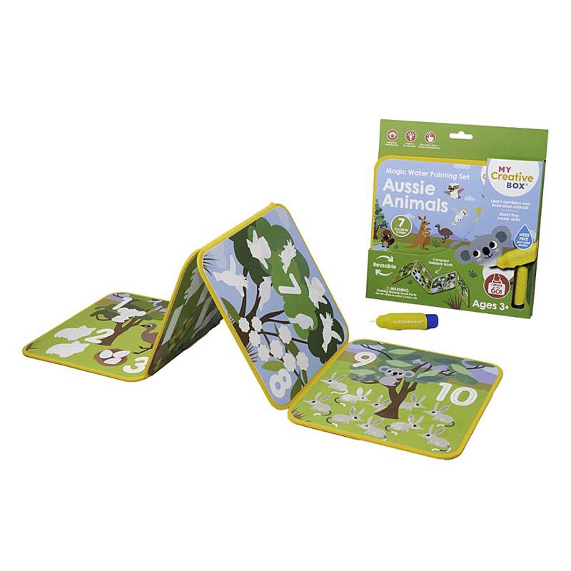 MY CREATIVE BOX – Malování vodou Zvířátka z Austrálie