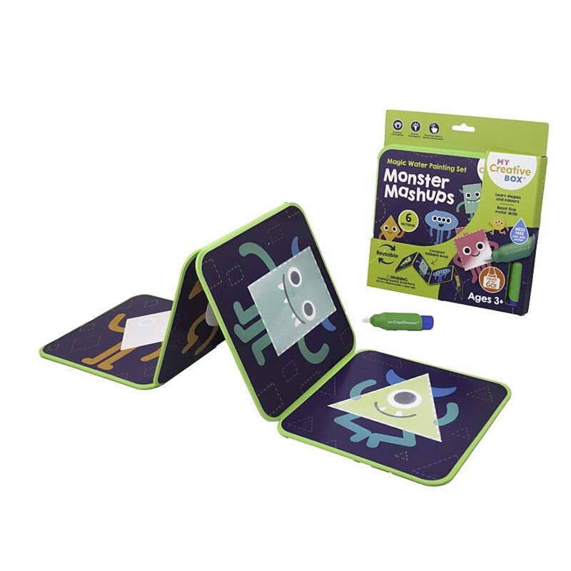 MY CREATIVE BOX – Malování vodou Příšerky