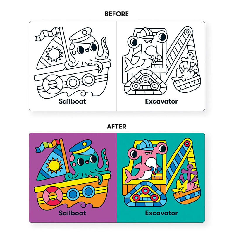 Knížka ke koupání Mořský život v pohybu