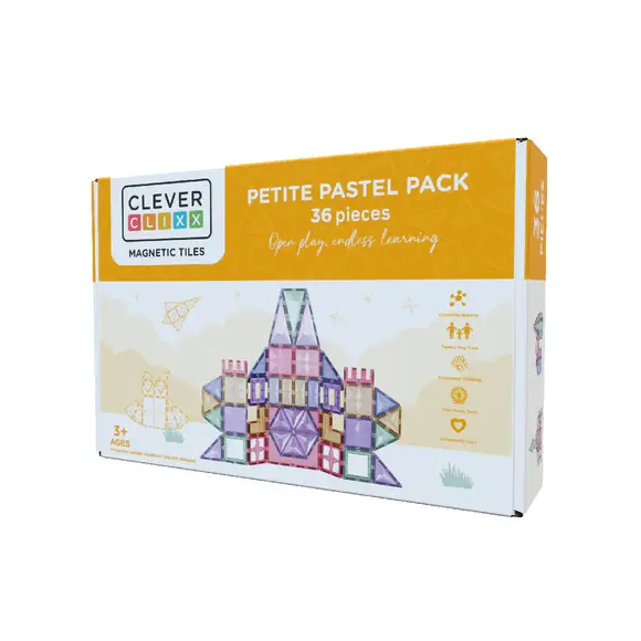 Cleverclixx -  Petite Pastel Pack - 36 dílků