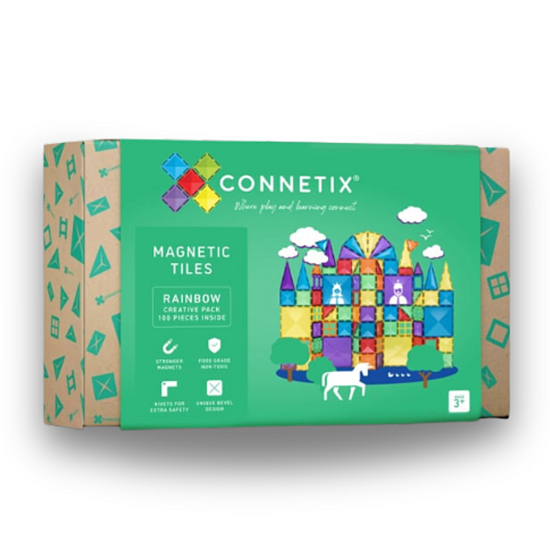 Connetix Tiles - Magnetická stavebnice 102 ks