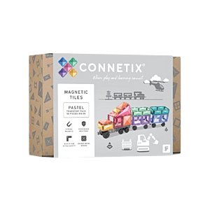 Connetix Tiles - Transport pack 50 ks Pastel