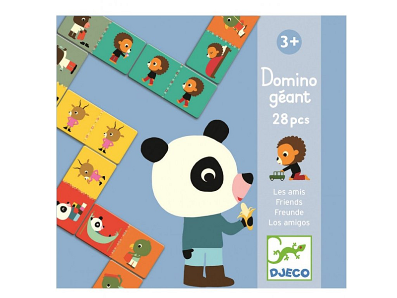 DJECO Domino kamarádská zvířatka