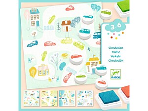 DJECO Razítkovací set Auta