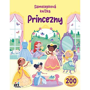 Samolepková knížka - Princezny