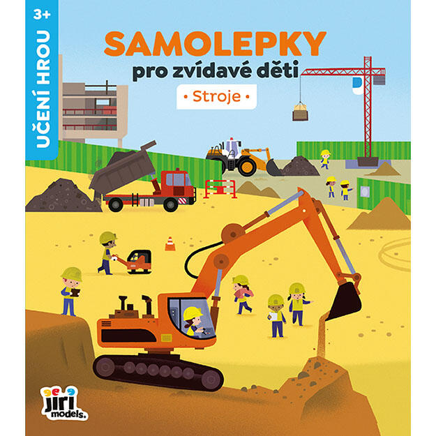 Samolepky pro zvídavé děti - Stroje