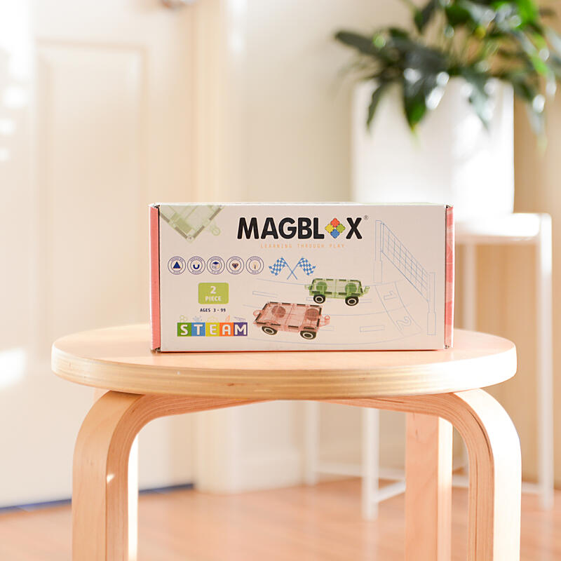 MAGBLOX - podvozky pastelové - 2ks