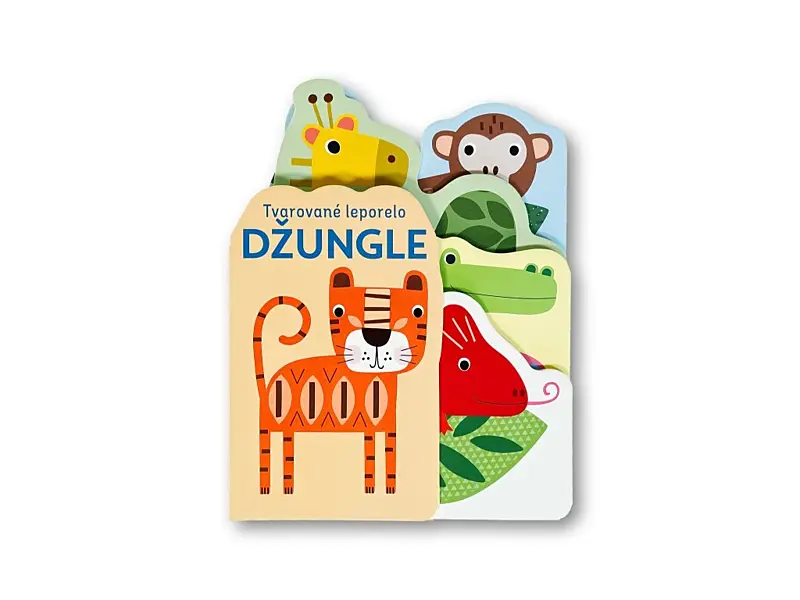 Tvarované leporelo-Džungle Sally Payne