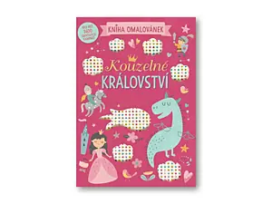 Kouzelné království- 1400 diamantů k nalepení, omalovánky