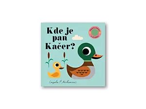 Kde je pan Kačer? Plstěná okénka a zrcátko!