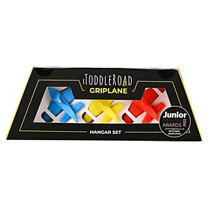 TODDLEROAD hangár - 3 ergonomická letadla s funkční krabicí